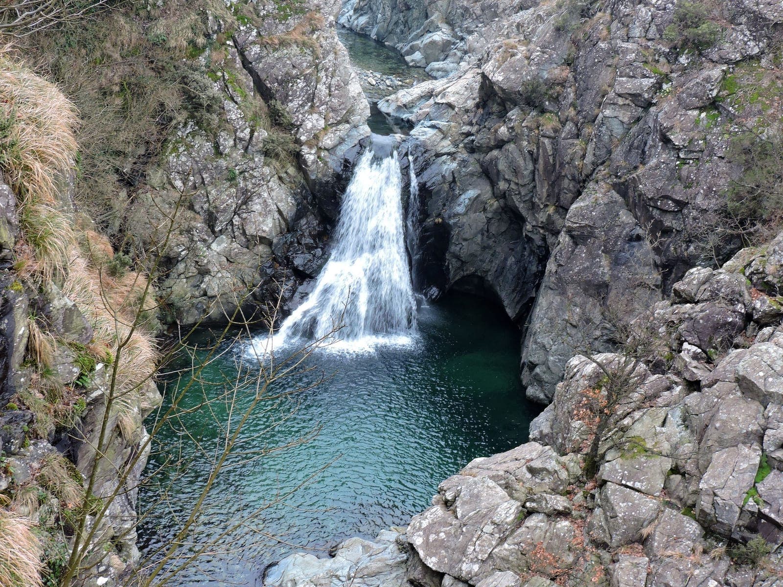 Cascata del Serpente — chain of green pools