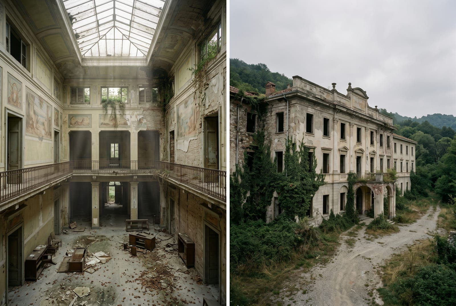 Sanatorio di Bioglio (Palazzo Sciure, the 'cursed sanatorium')