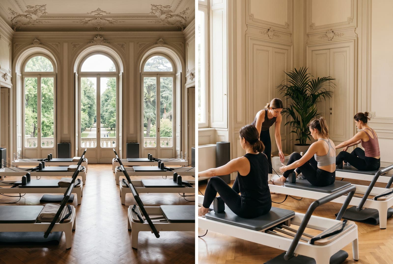 Villa Glicini — Reformer Pilates in a park villa (Torino)